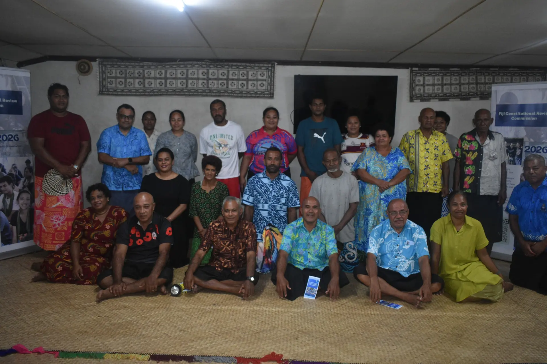 Waiqori Villagers in Oneata. 