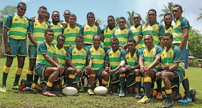 The Qionimaravu rugby club during the Tailevu rugby union club game in Nausori on February 16,2019.Photo:Simione Haravanua.
