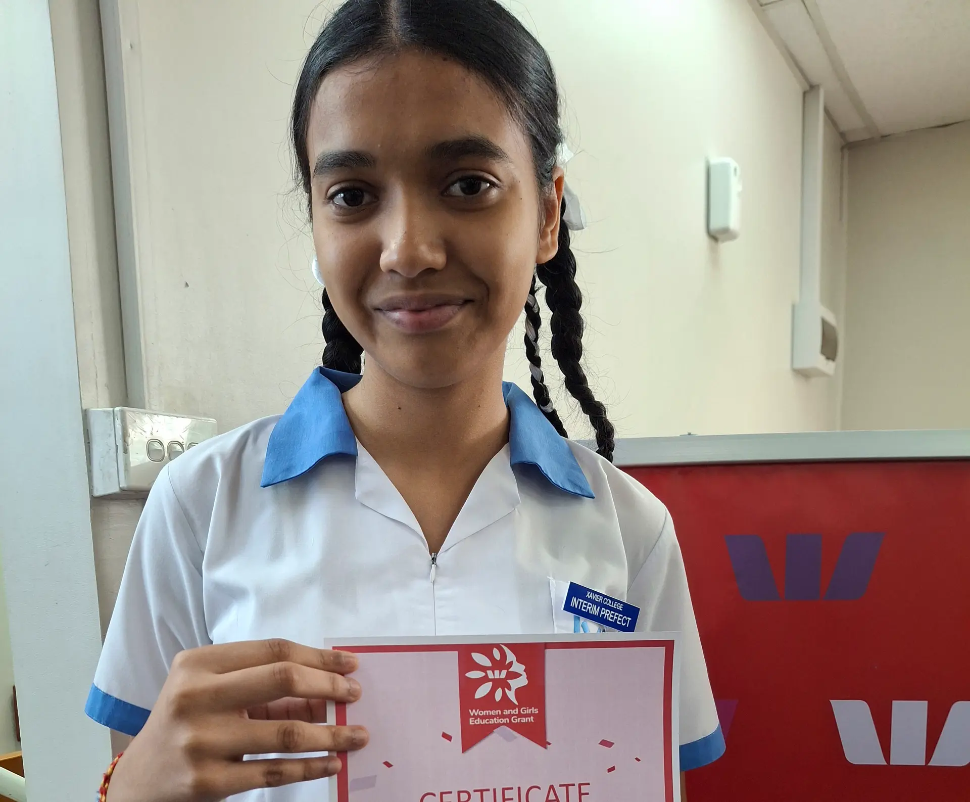 Year 11 student Akshara Dayal