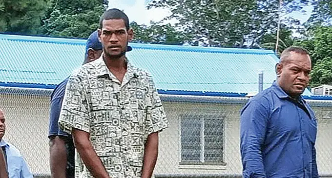 Petero Ulilakeba on April 29, 2024. Photo: Police Media Cell
