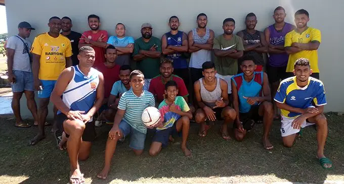 Rewa football team in Nadi on May 1,2019.  Photo: Rohit Kumar