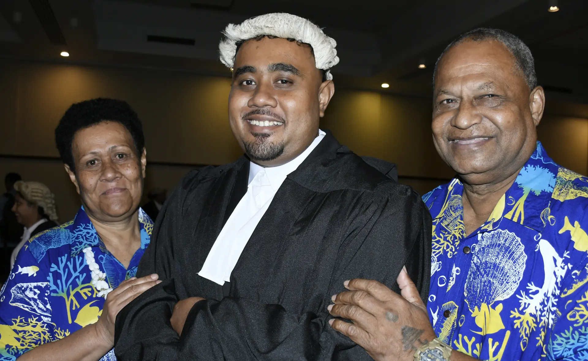  William Rosa following his admission to bar 