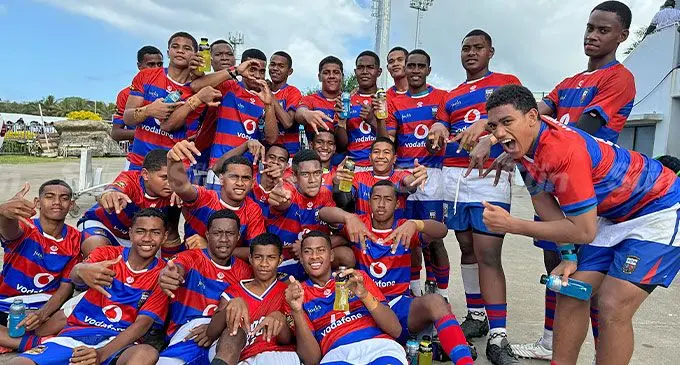 Marist Brothers High School (MBHS) Under-15 rugby side.