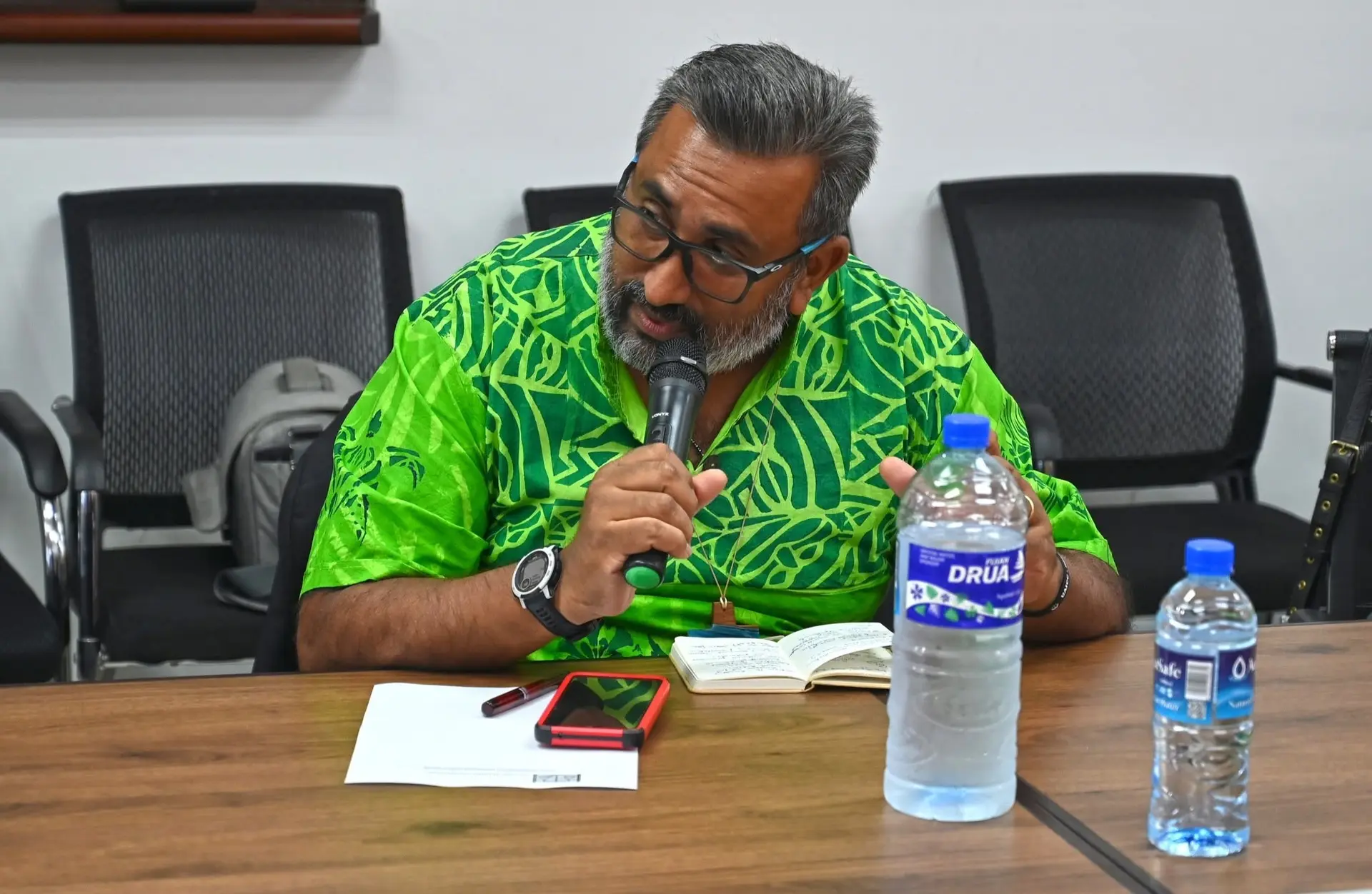  Secretary General of the Pacific Conference of Churches, Rev James Bhagwan.