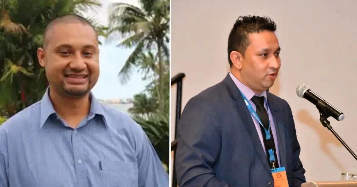 Dr Alipate Vakamocea (left) and Dr Ronal Kumar.