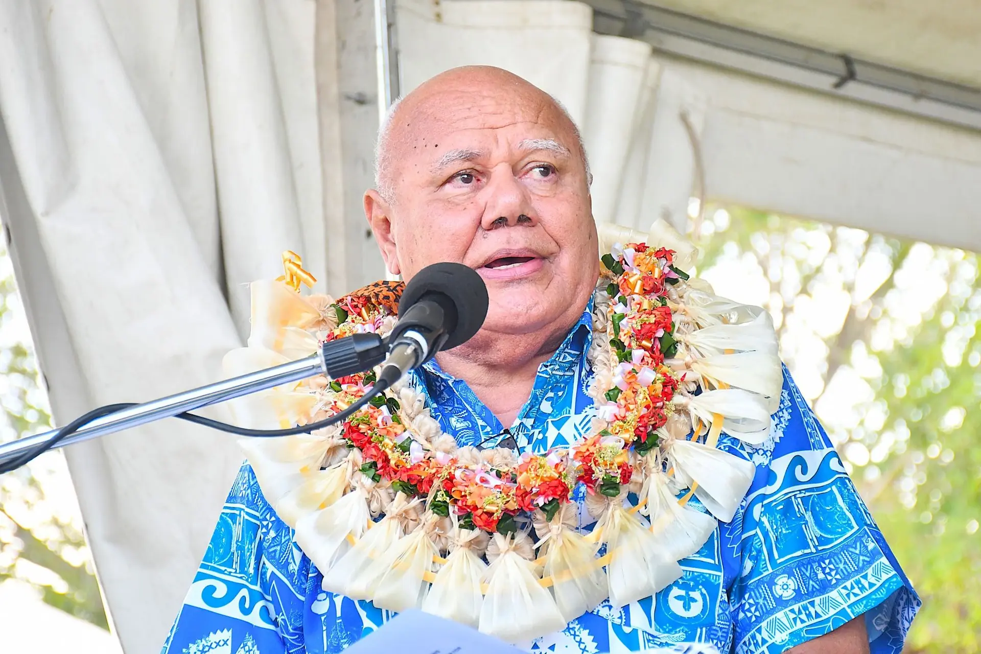 Deputy Prime Minister and Minister for Tourism and Civil Aviation, Viliame Gavoka