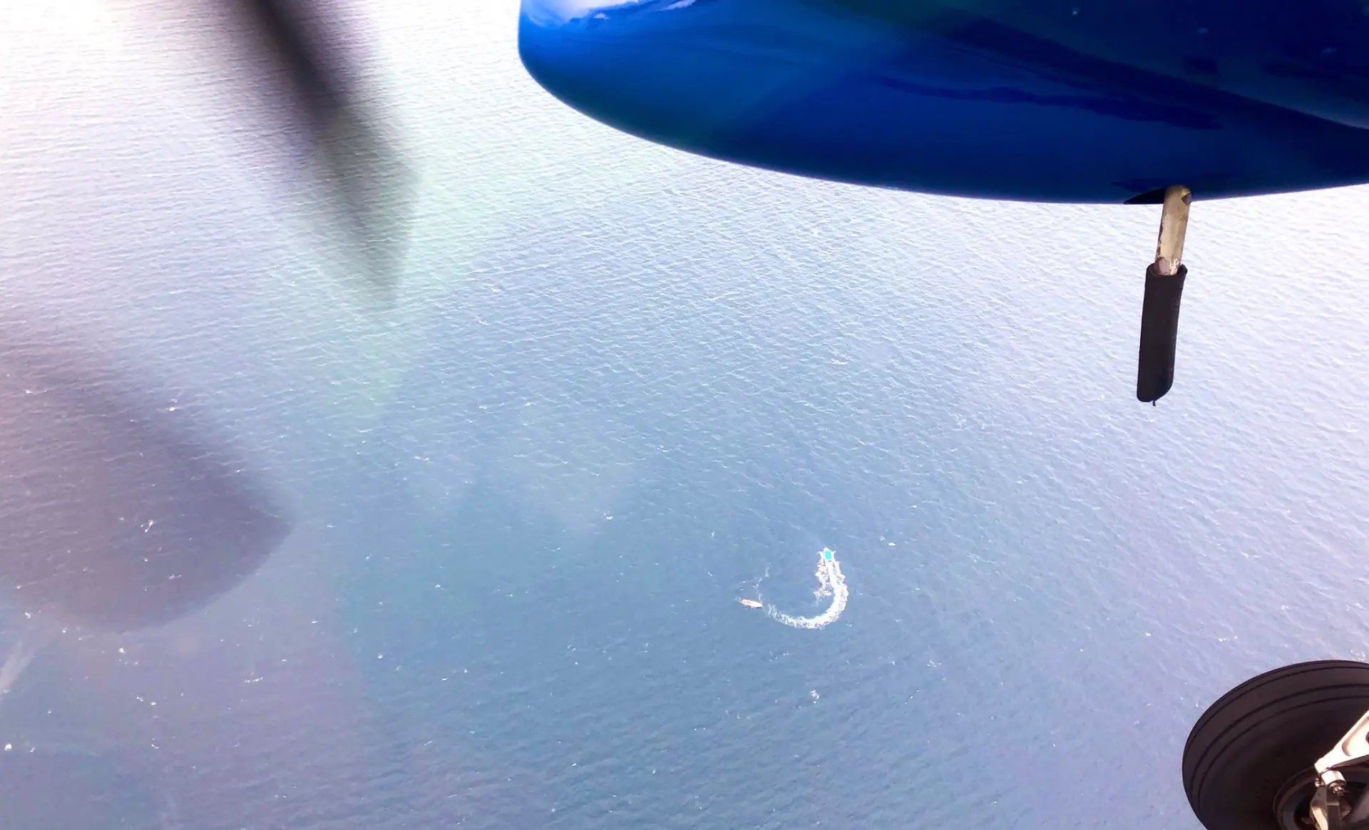 Search and rescue operations earlier today around Natewa Bay. Photo: FMSRCC