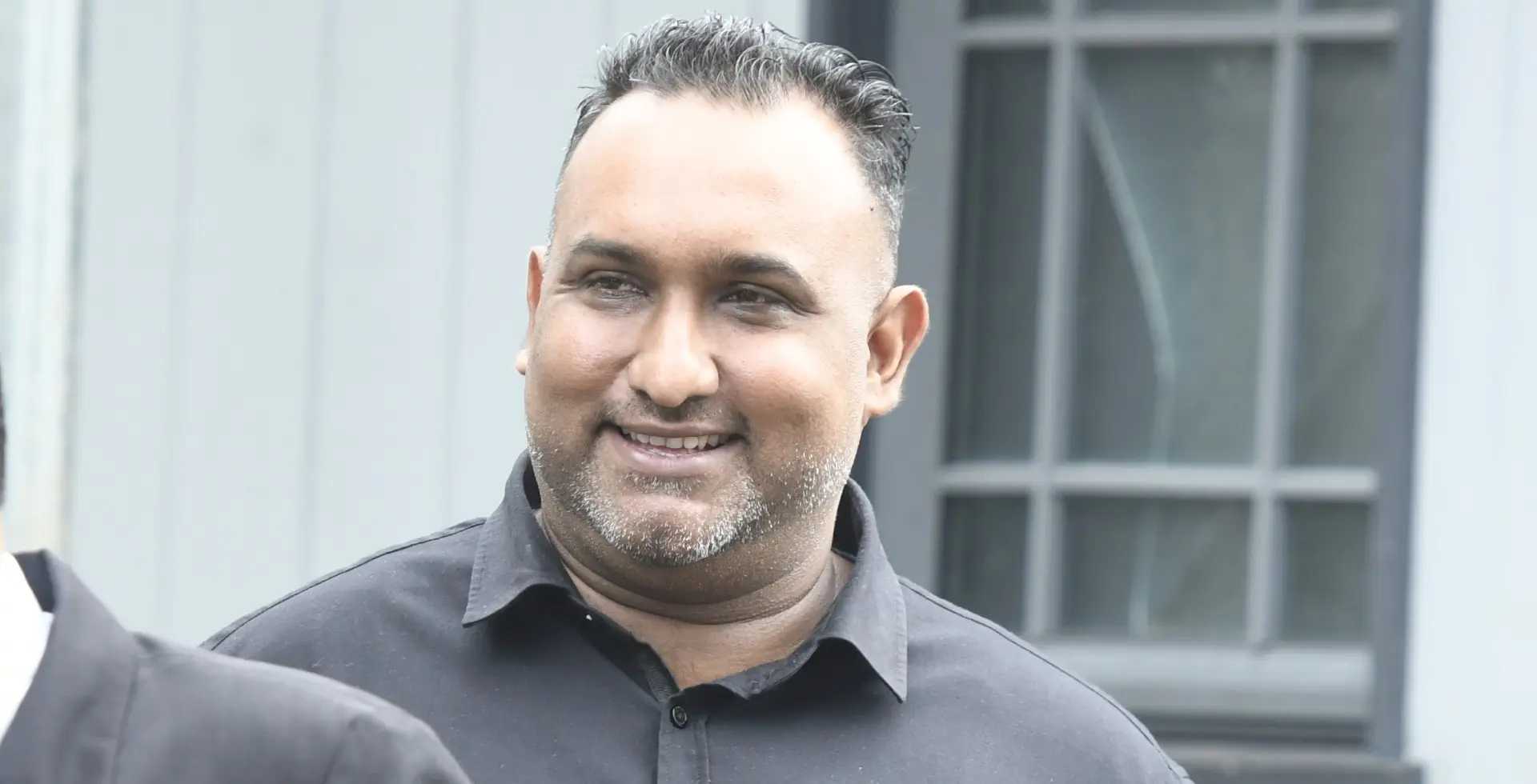 Shonal Sharma outside the Suva Magistrates Court on April 23.