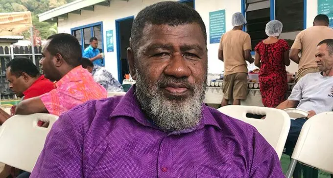 Jese Baleidrokadroka at the launch of Fiji Kava Limited new commercial Kava Tissue Culture Laboratory in Levuka, Ovalau on August 30, 2019. 
