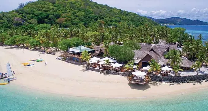 Castaway Island Fiji in the Mamanuca Group.