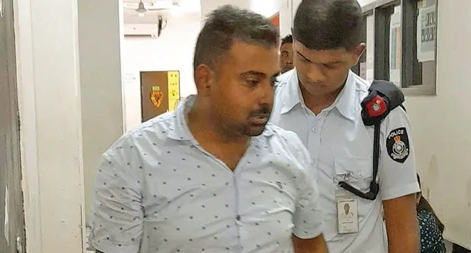Rajneel Kumar at the Nadi Magistrates Court.  Photo: Mereleki Nai