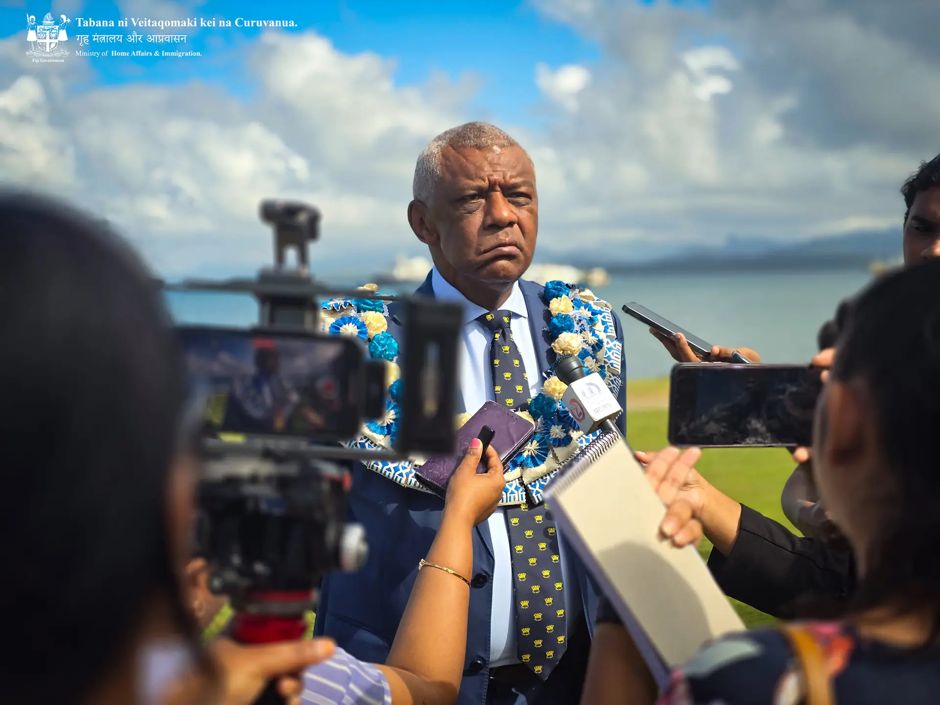 Minister for Defence and Veterans Affairs Pio Tikoduadua.