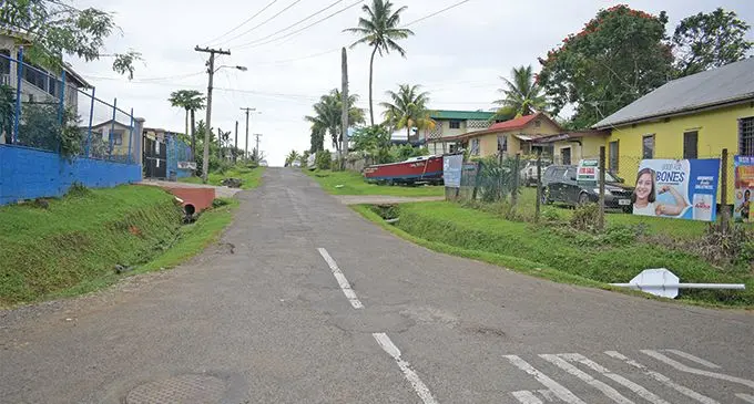 Nacara Street, Vatuwaqa on July 25, 2019. Photo: Ronald Kumar