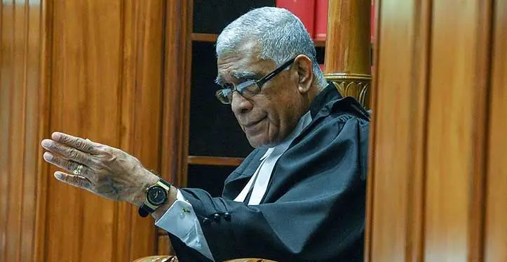 Speaker of Parliament Ratu Naiqama Lalabalavu. Photo: Parliament of the Republic of Fiji
