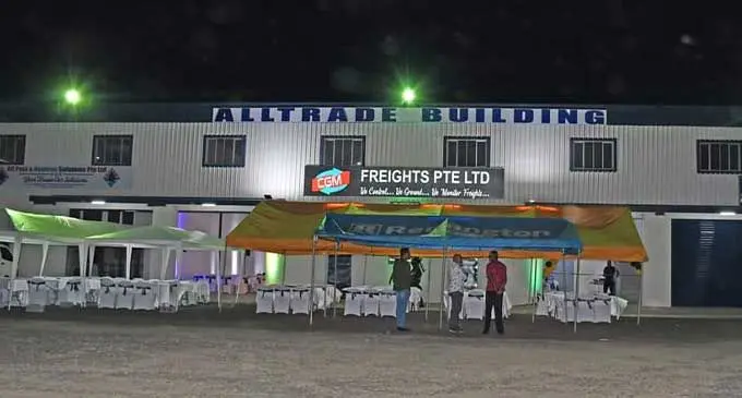 CGM Freights Container Freight Station at Naikabula, Lautoka on September 23, 2022. Photo: Fijian Government