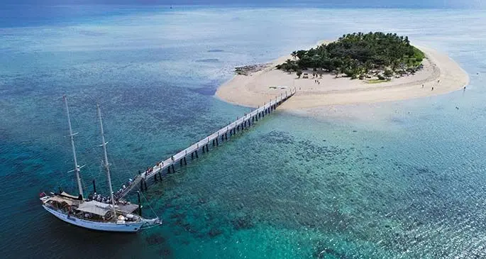 Captain Cook Cruises Fiji have opened up Tivua Island.