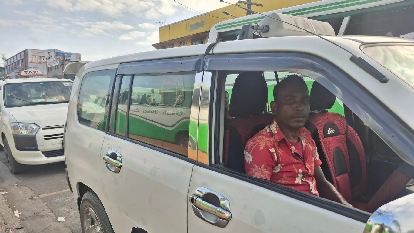 Lautoka taxi driver Sanjay Krishna in Lautoka.