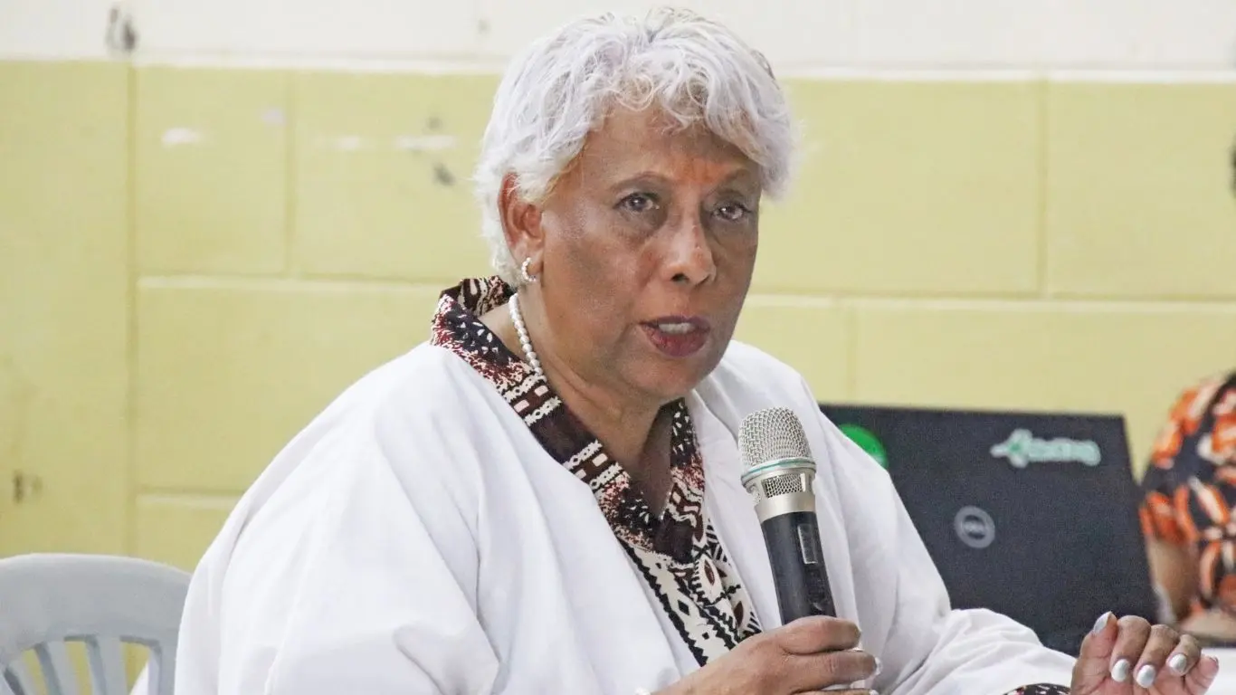 The University of Fiji's Vice Chancellor, Professor Shaista Shameem 
