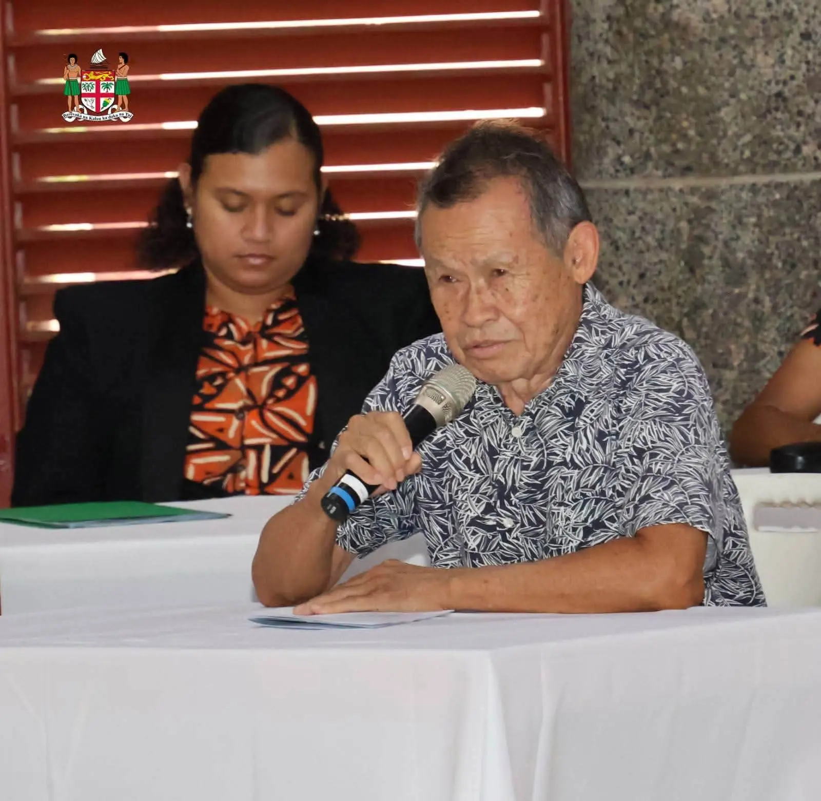 Kenneth Low at Girmit Centre in Lautoka 