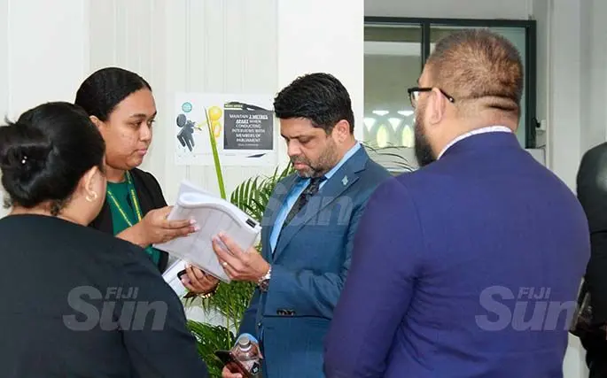 Attorney-General and Minister for Economy, Civil Service and Communications, Aiyaz Sayed-Khaiyum on July 31, 2020. Photo: Kelera Sovasiga