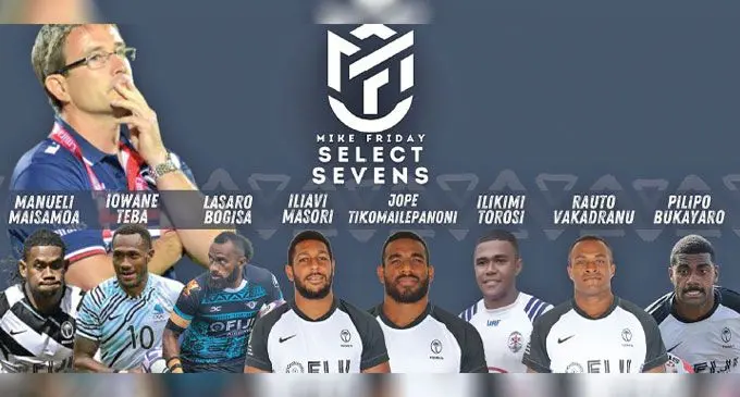McDonalds Mike Friday Select Fiji members. Photo: Fiji Coral Coast 7s