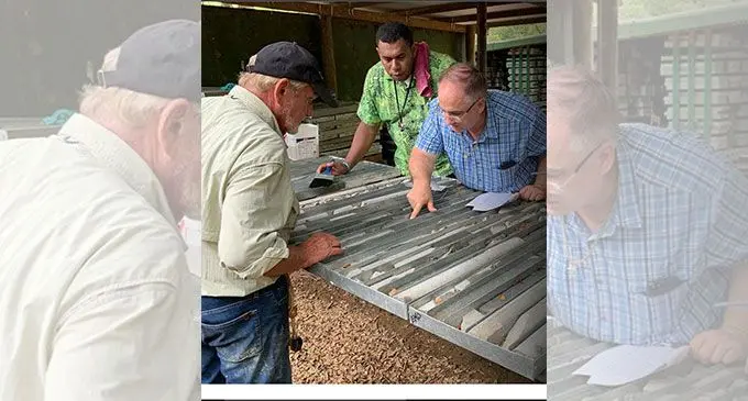 An inspection site at Lion One’s Tuvatu Gold project, Sabeto, Nadi