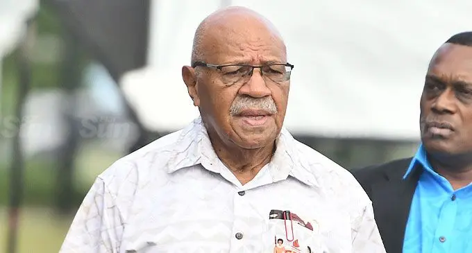 Prime Minister Sitiveni Rabuka. Photo: Ronald Kumar