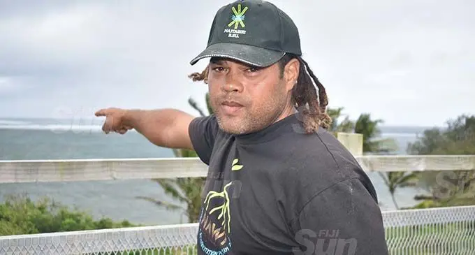 Albert Steele at Olosara, Sigatoka on October 1, 2020. Photo: Mereleki Nai
