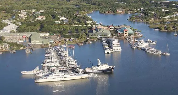 Port Denarau Marina.