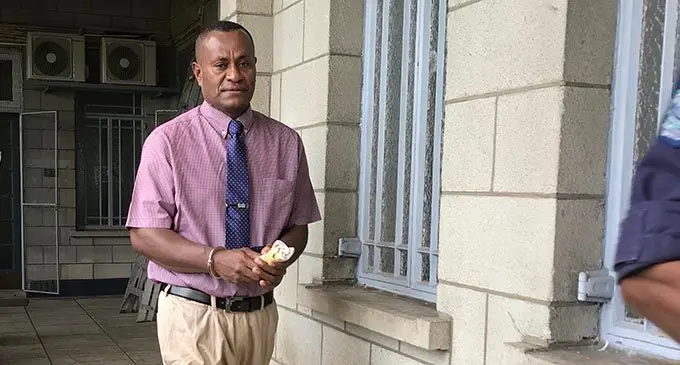 Waisake Tulavu outside the High Court in Suva.   Photo: Ashna Kumar
