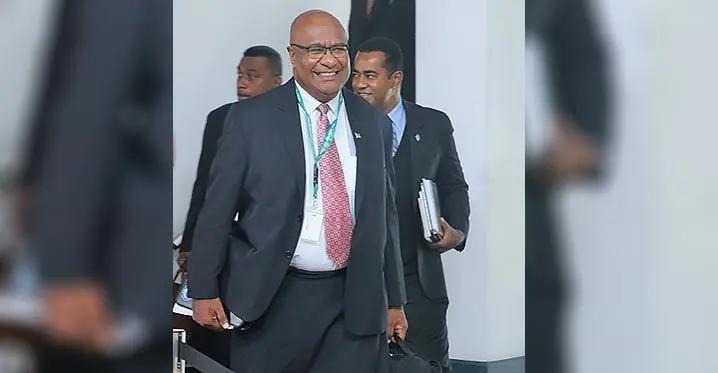 Deputy Prime Minister and Minister for External Trade, Cooperatives and Small and Medium Enterprises Manoa Kamikamica. Photo: Parliament of Fiji.