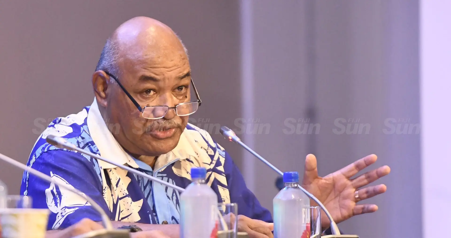 Permanent Secretary for Policing and Communications Berenado Daveta.