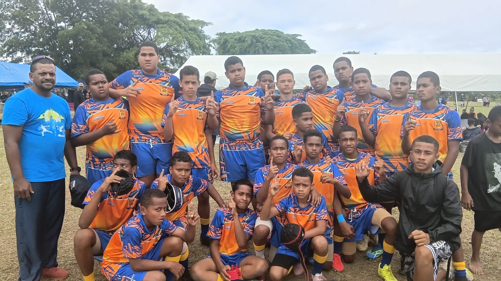 Suva Primary School rugby team 