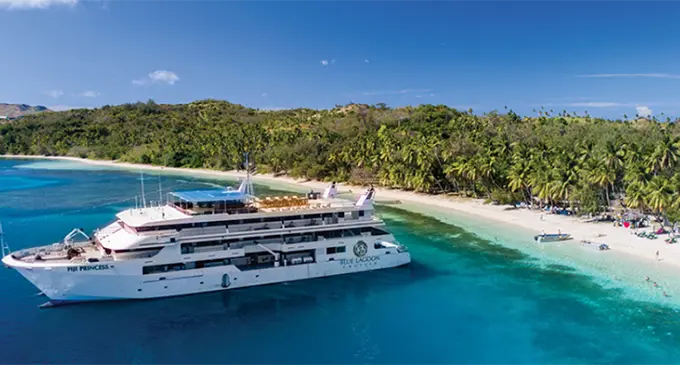 Fiji Princess at Nanuya Lailai in Yasawa.