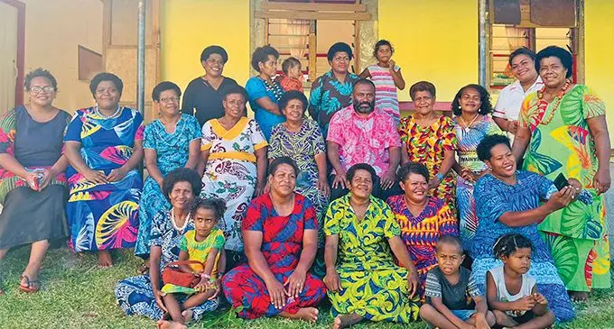 Women of Vabea Village with the Minister for Health and Medical Services Dr Ifereimi Waqainabete during his tour in Kadavu last week. Photo: Fonua Talei