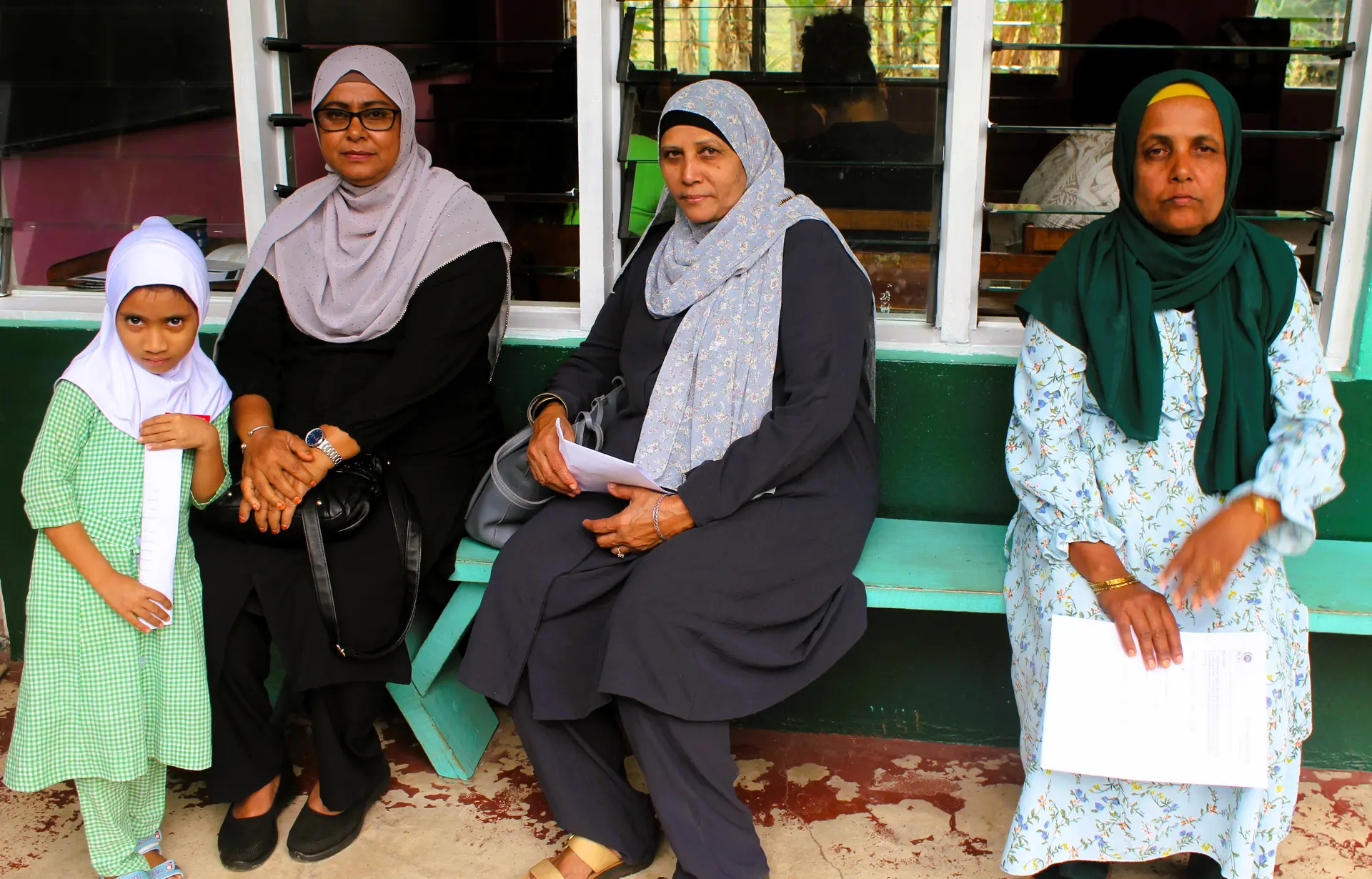 Patients received health care services during the Heal International Australia free medical camp held at the Labasa Muslim College premises on August 21, 2026. Photo: Sampras Anand. 