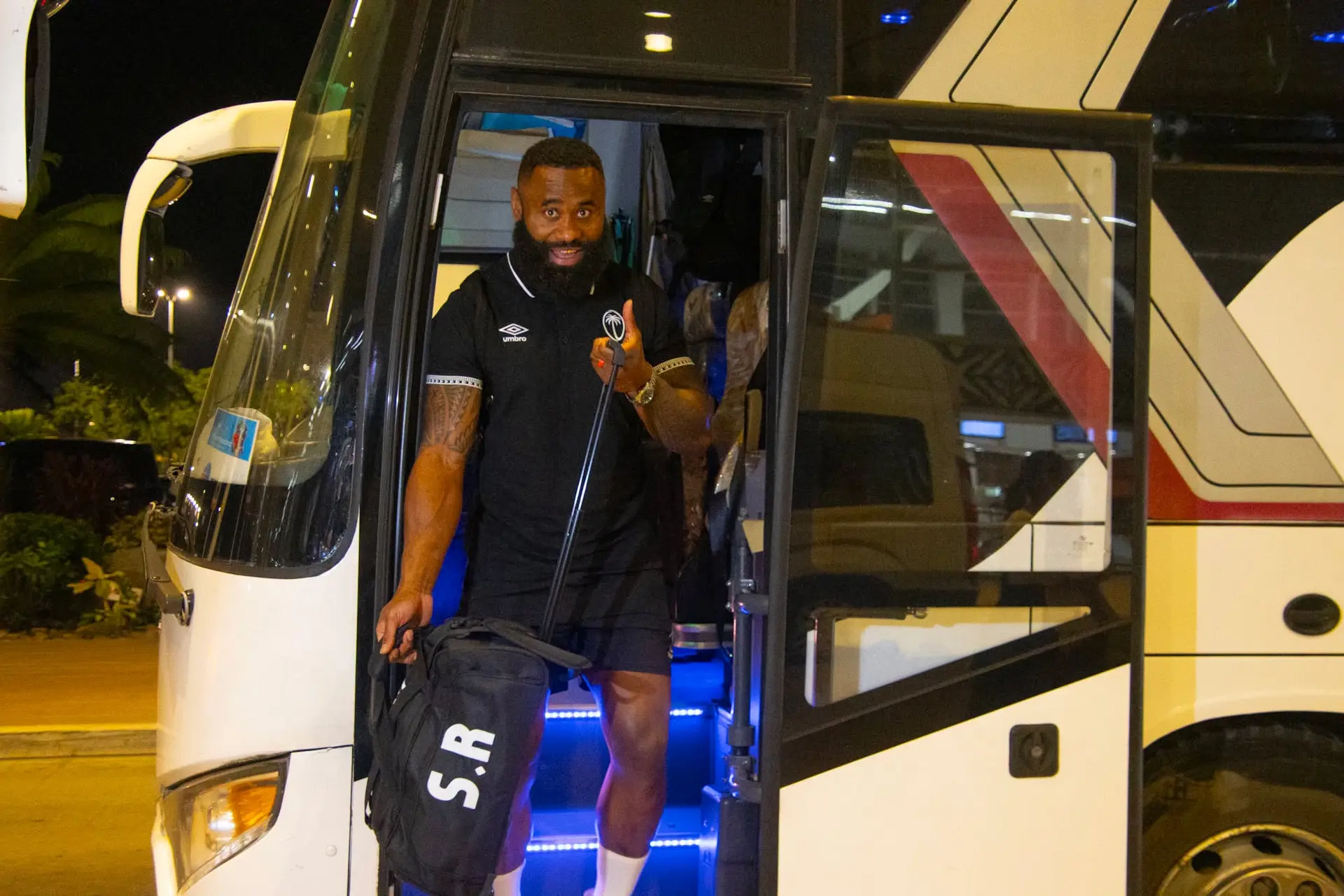 Semi Radradra of the Flying Fijians