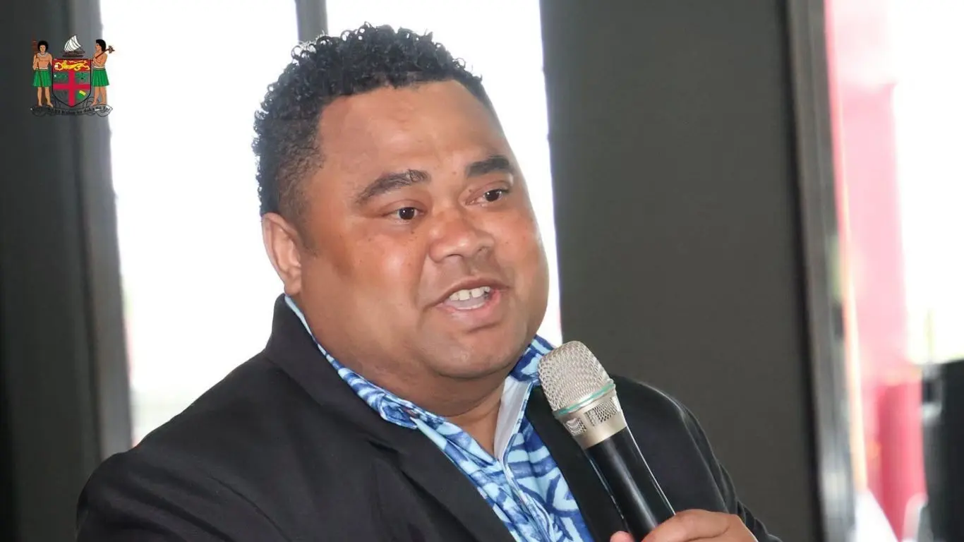 Digital content creator Arisi Tabuasei making his submission to the special committee reviewing the proposed constitutional amendments in Suva on October 22, 2026.