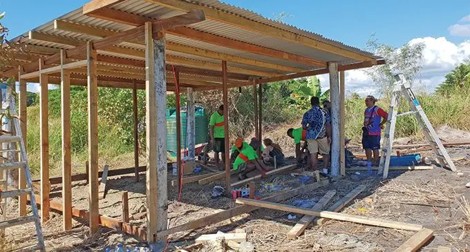 The home that is nearing completion. Photo: Nicolette Chambers