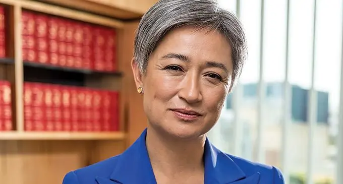 Australia’s foreign affairs minister, Penny Wong.