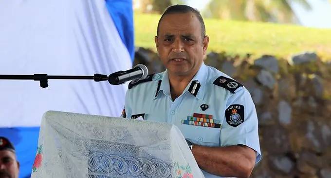 Commissioner of Police Brigadier-General Sitiveni Qiliho.