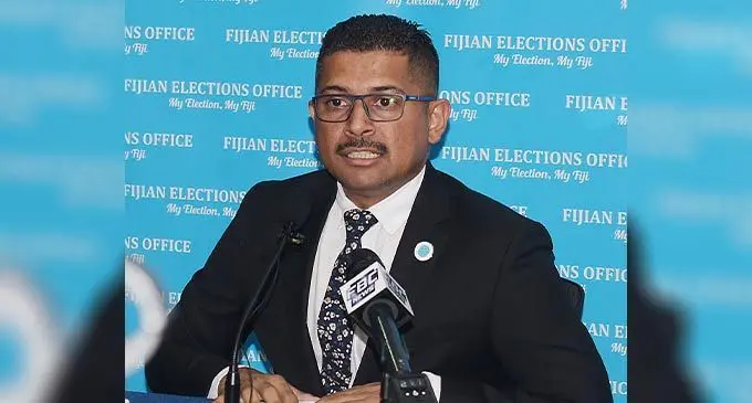 Supervisor of Elections, Mohammed Saneem.