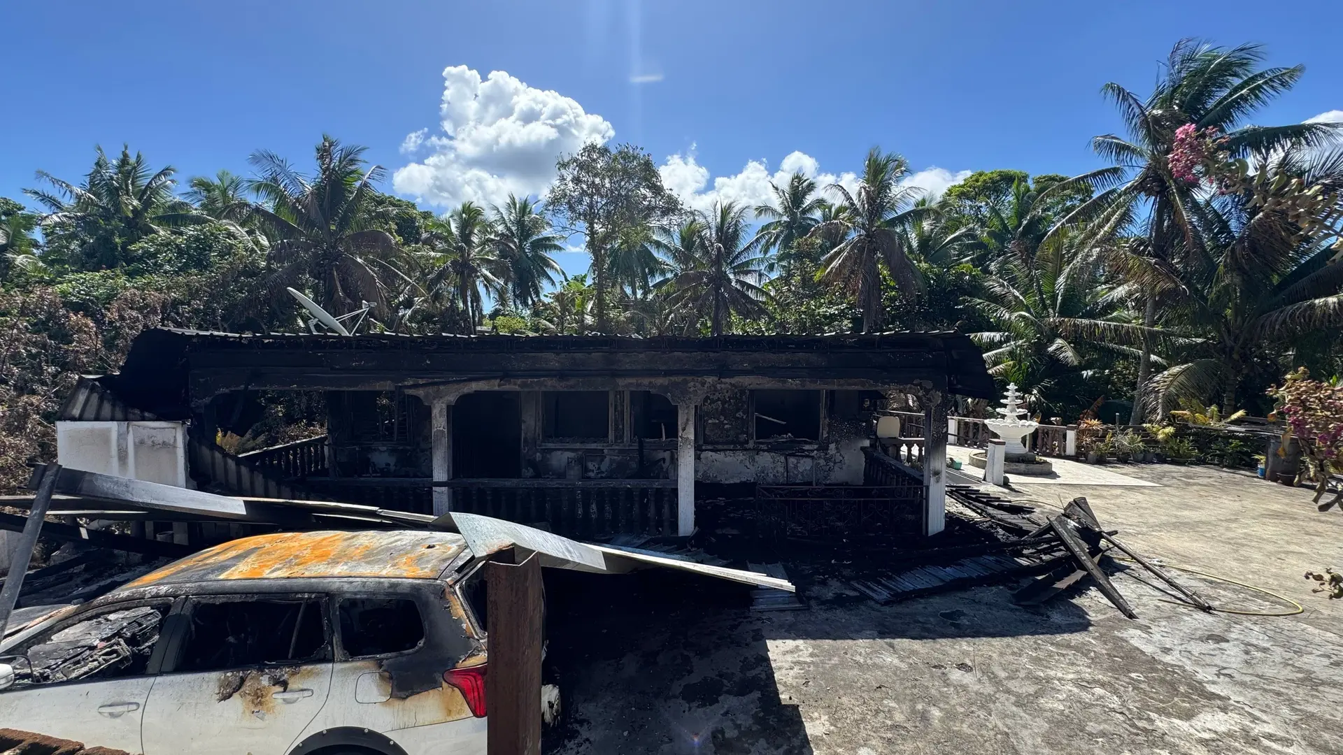 House fire on Matani St, Nakasi
