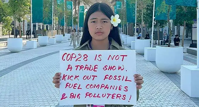 Climate activist Licypriya Kangujam.