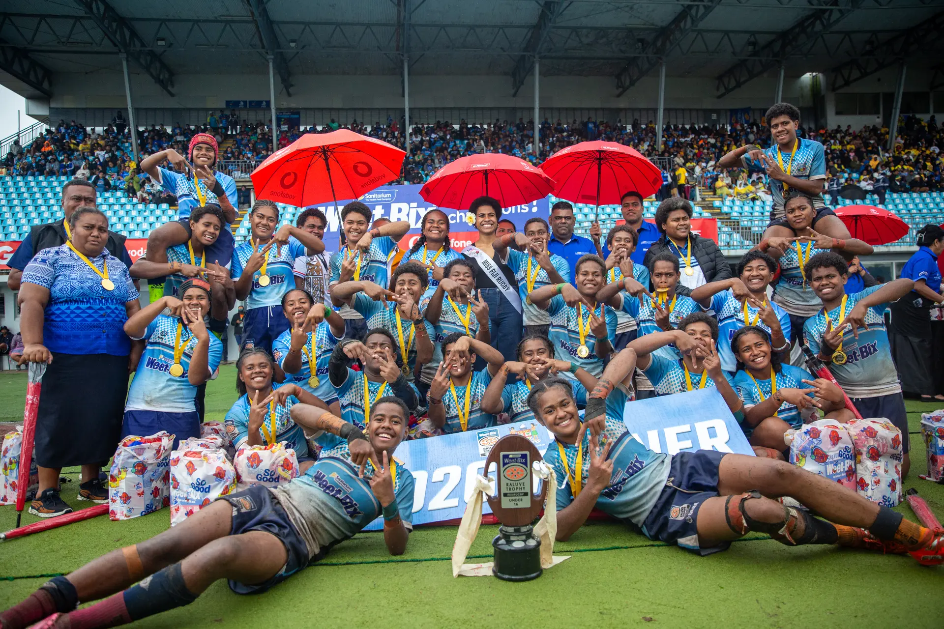 Weetbix Raluve Under-16 winners