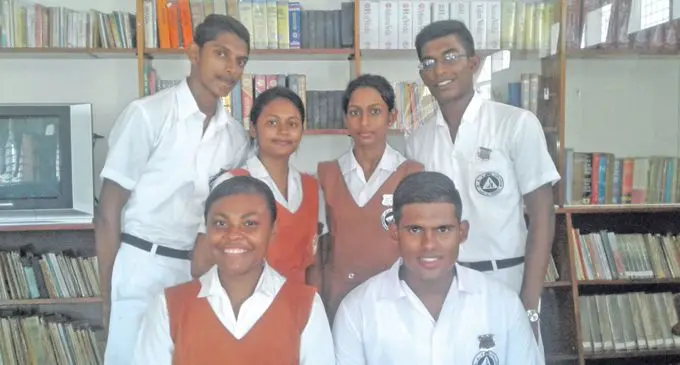 From left: Deputy headboy: Rahul Goundar, deputy headgirls Joyce Kumar, Swartika Chand and deputy headboy Shivnesh Prasad. Sitting: headgirl Melania Raduasigani and headboy Sahil Kumar. Photo: Shirika Shalin