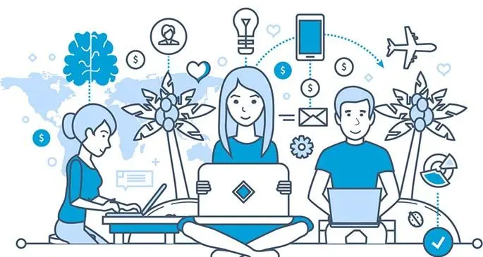 remote-working-freelancer-information-technology-vector-18856183