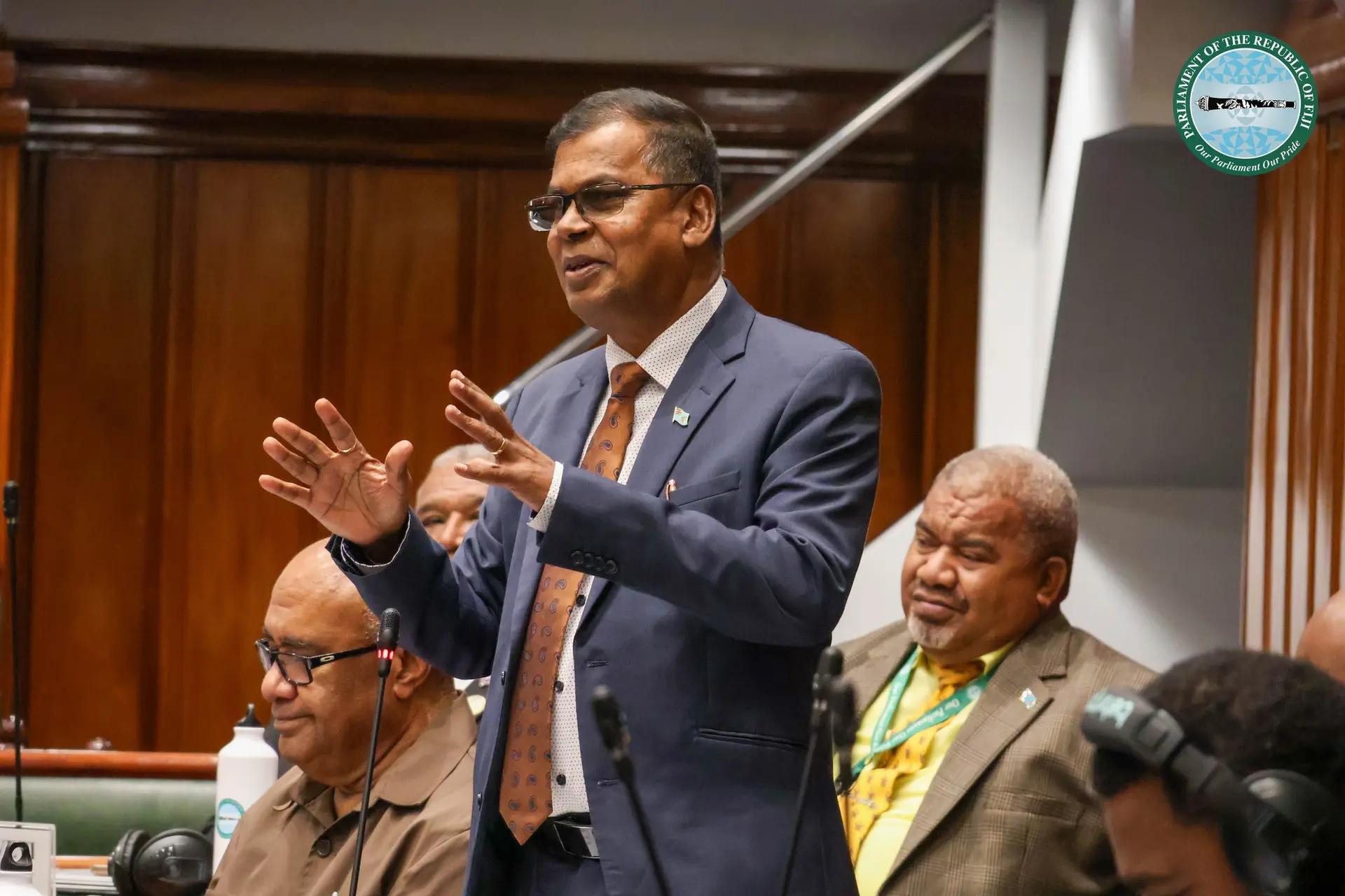  former Deputy Prime Minister and Minister for Finance, Professor Biman Prasad