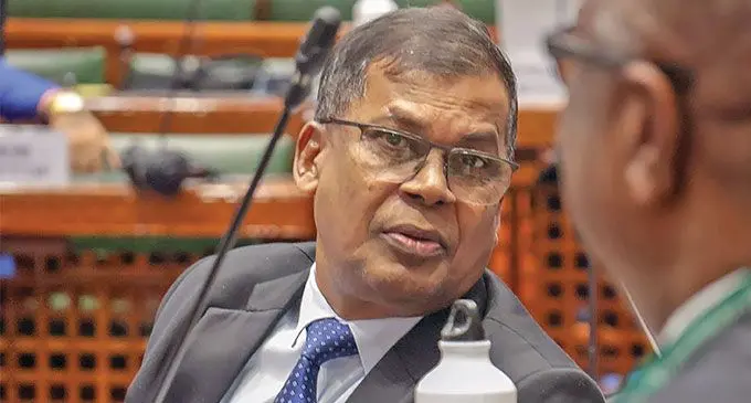 Minister for Finance Biman Prasad. Photo: Parliament of Fiji