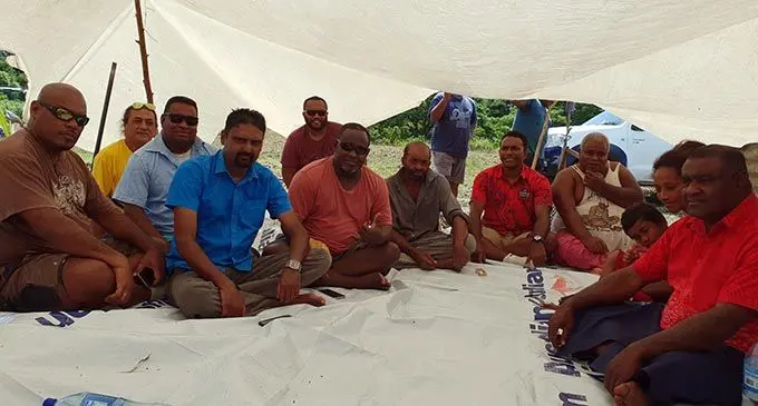 The construction team who will be part of building the new home for Atelaite Koto and her two sons in Togomasi, Dratabu in Nadi. Photo: Nicolette Chambers